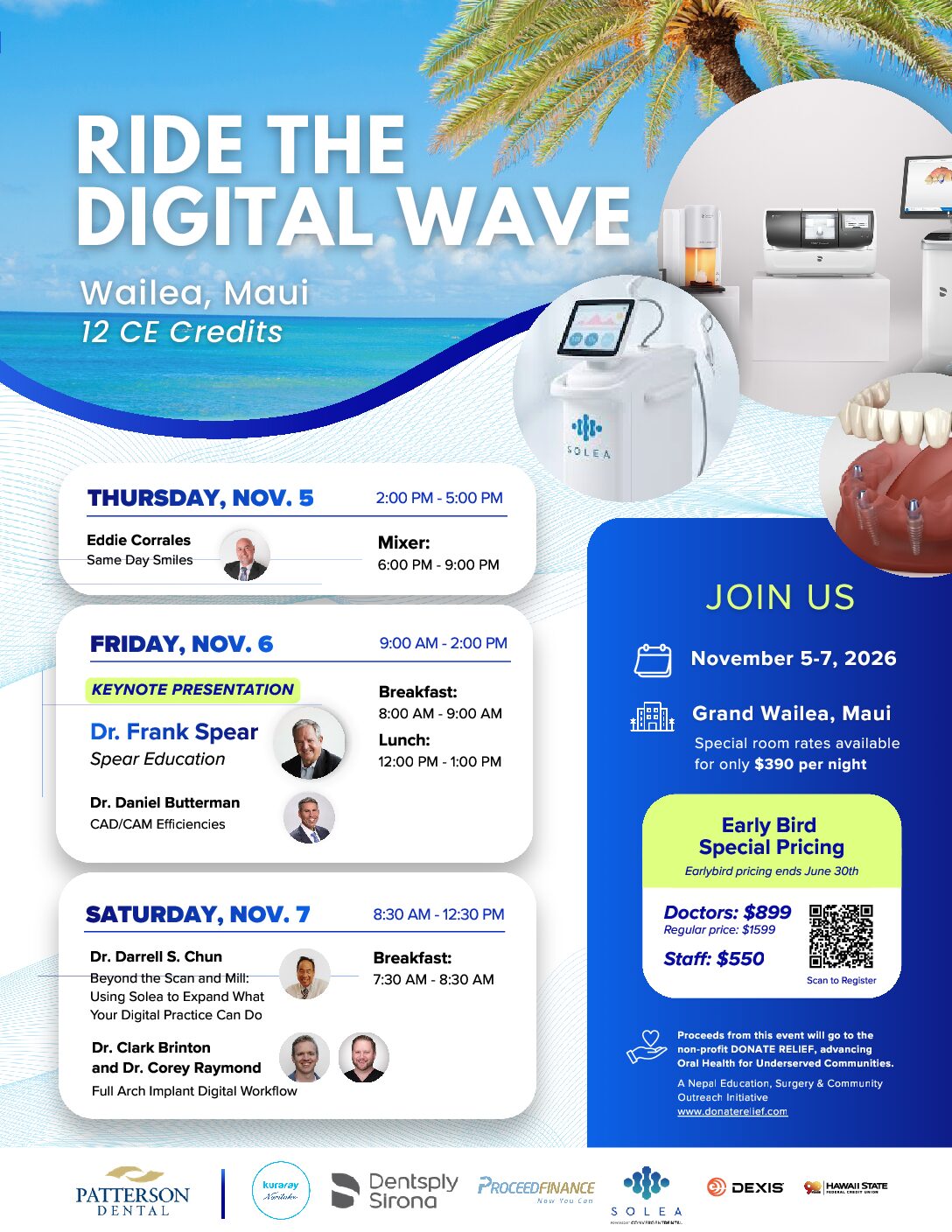 Maui Digital Dentistry - Nov 5-7, 2026 Maui, HI