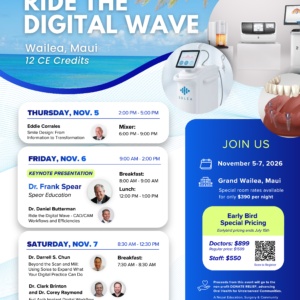 Maui Digital Dentistry - Nov 5-7, 2026 Maui, HI